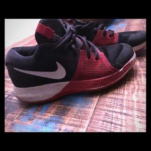 Boys Nike assersion sneakers size 2.5Y. Well loved